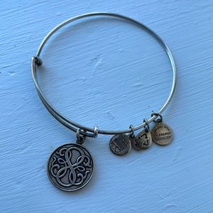 Alex and Ani silver bracelet